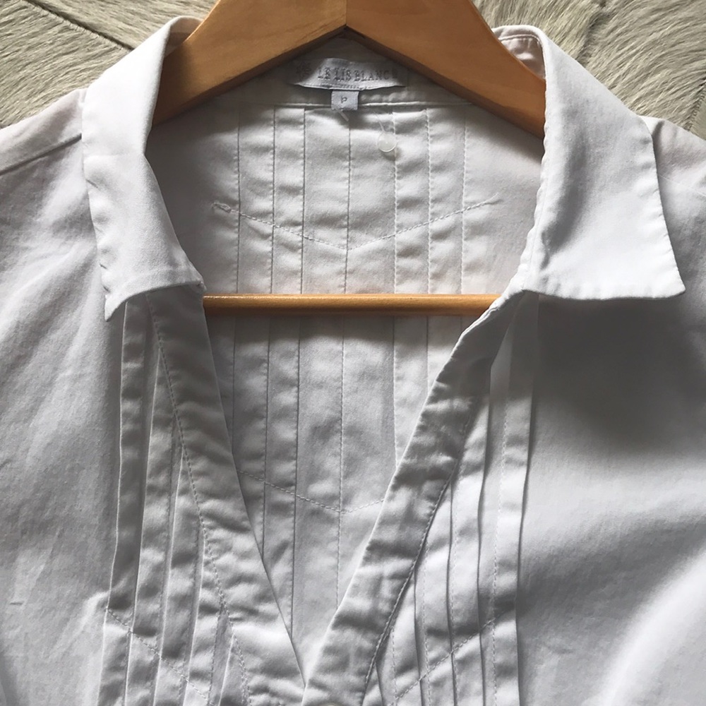 Very Structured Cotton Blouse - image 3